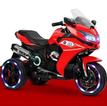 3 Wheel Kids Sports Electric Ride On Motorcycle - 6V